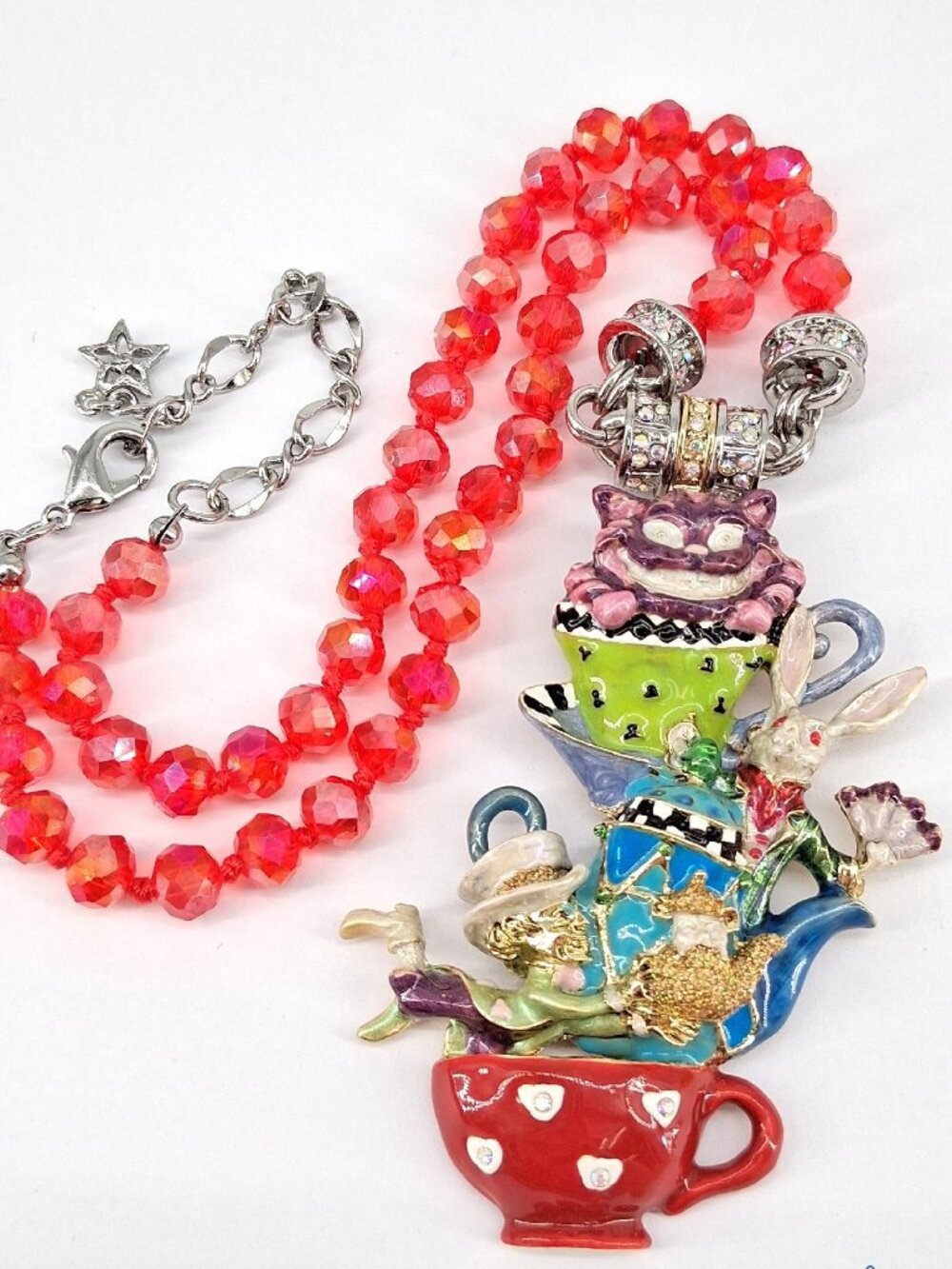 Kirks Folly "Alice in Wonderland"  Necklace